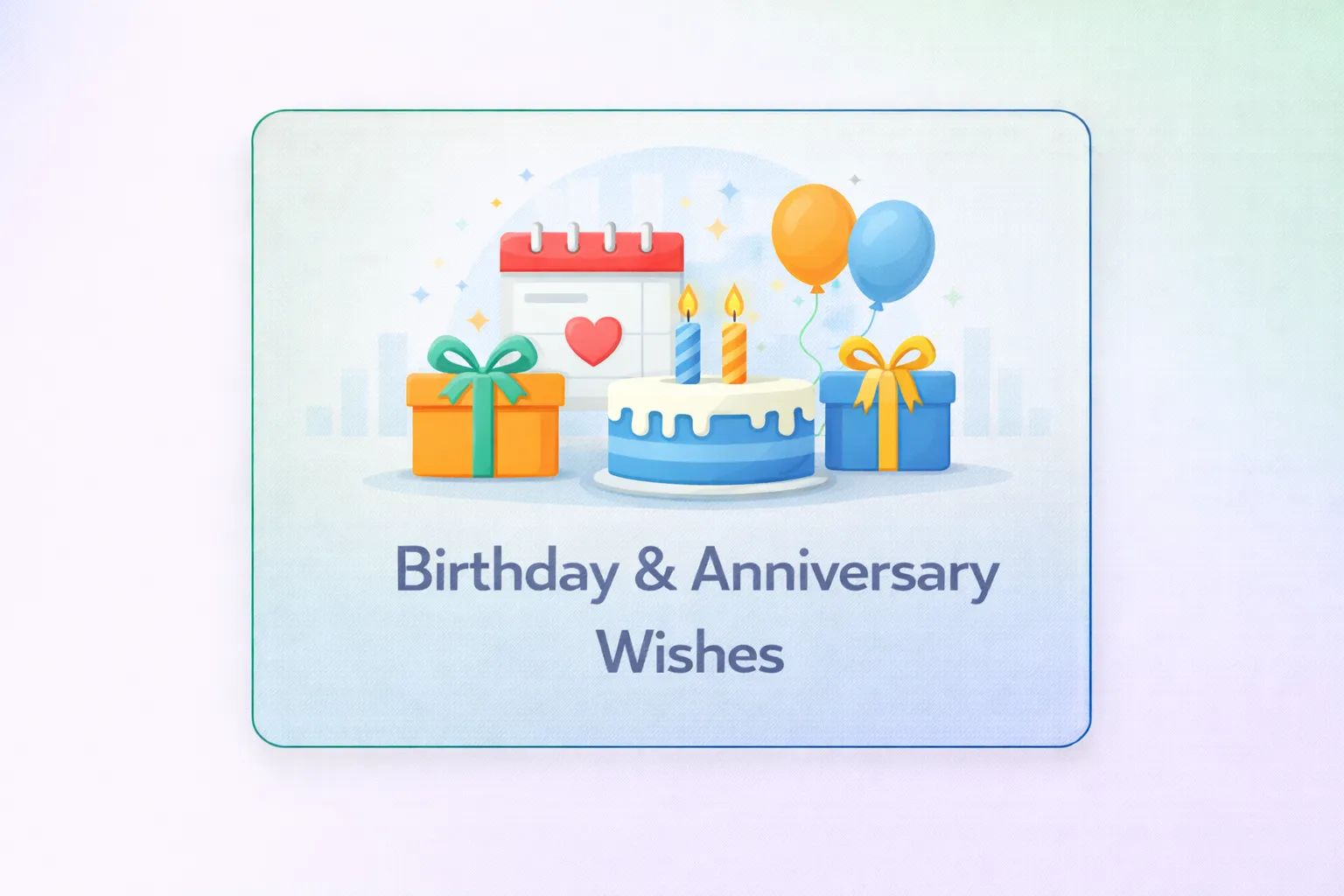 Birthday & Anniversary Wishes